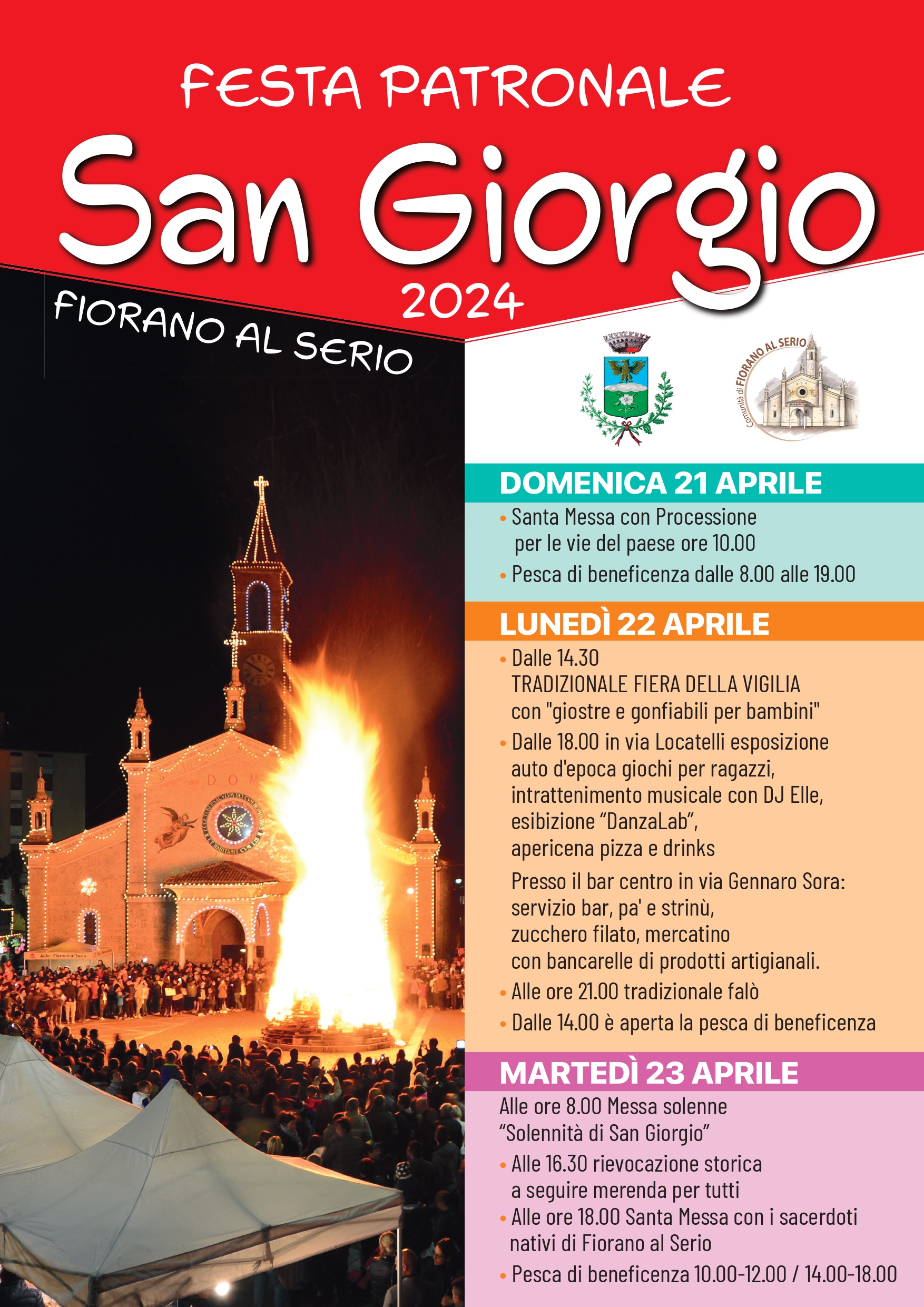 Programma Festa Patronale di San Giorgio Martire