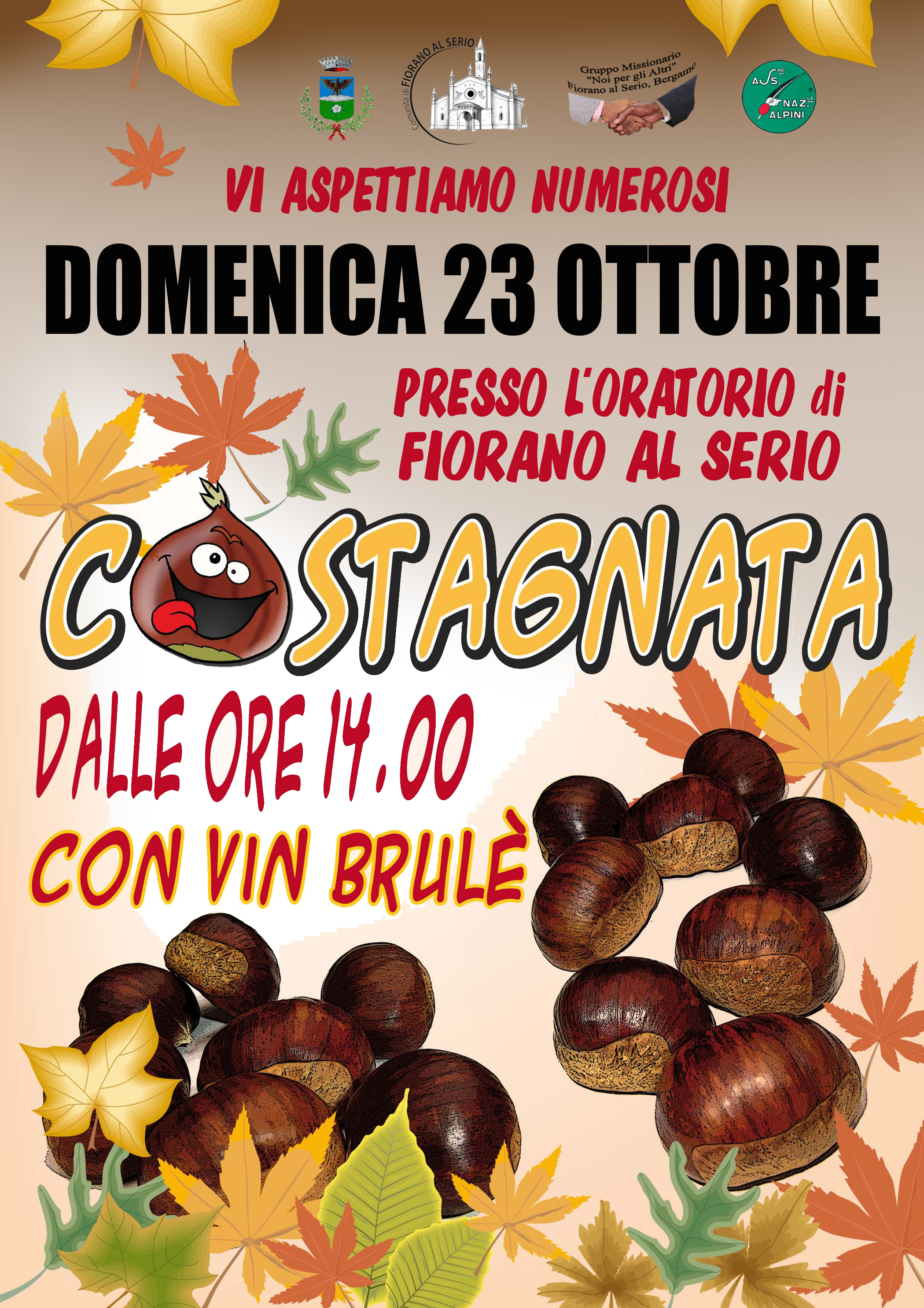 Immagine che raffigura CASTAGNATA - DOMENICA 23 OTTOBRE