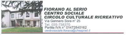 Logo associazione Centro Sociale Culturale Ricreativo Fiorano