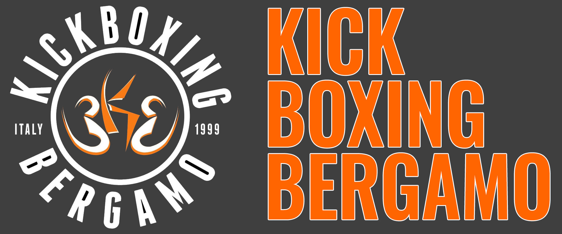 logo associazione : KICK BOXING - ASD KICK BOXING BERGAMO