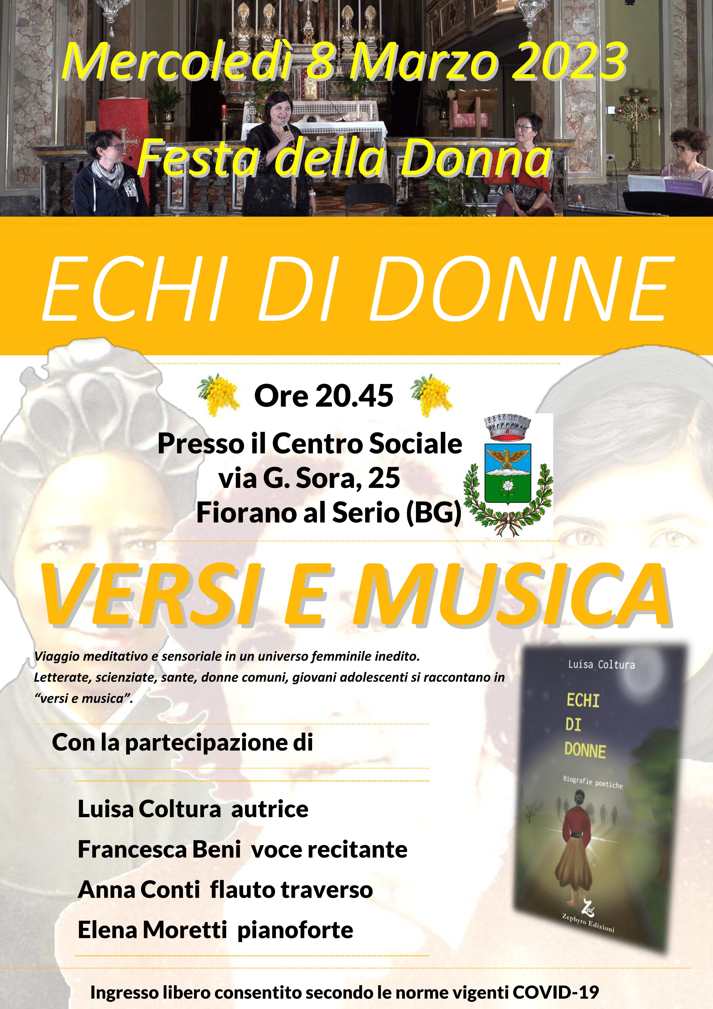 Immagine ECHI DI DONNE - VERSI E MUSICA