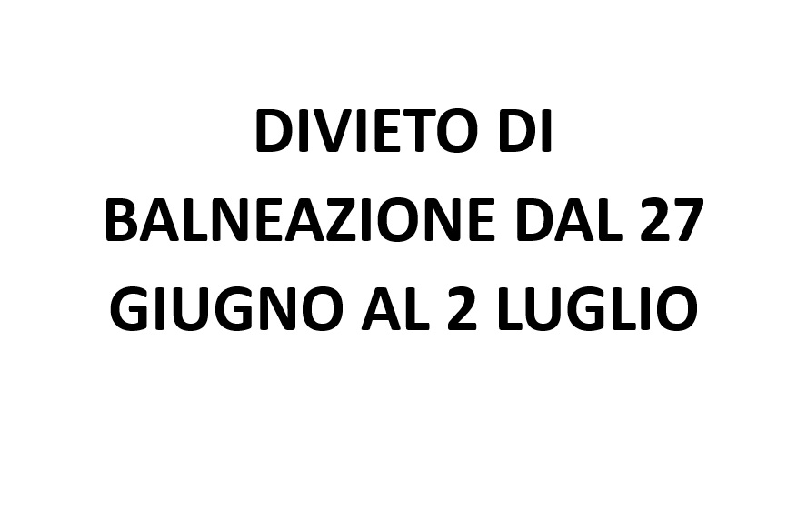 Immagine che raffigura Divieto di balneazione nelle acque del fiume serio