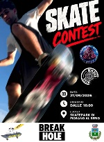 Domenica 27 settembre ore 16.00 skatepark Fiorano
