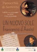 Sabato 14 novembre ore 20.45 presso Parrocchia di Semonte