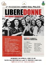 Rassegna Amici sul Palco venerdì 24 aprile ore 21.00 teatro dell'oratorio