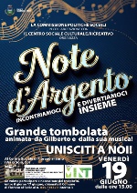 Incontriamoci e divertiamoci insieme! venerdì 19 giugno dalle ore 15.00 Centro Sociale di Fiorano al Serio 