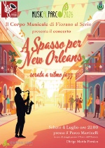 Tradizionale concerto del Corpo Musicale di Fiorano al Serio sabato 4 luglio ore 21.00 presso Parco Martinelli