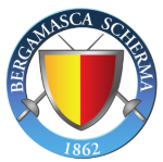 logo associazione : SCHERMA - BERGAMASCA SCHERMA TENAX SSD