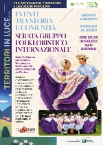 Sabato 1 agosto ore 20.30 piazza San Giorgio con il Ballet Folklórico dell'Universidad Tecnológica de Panamá – Centro Regionale di Chiriquí