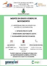 Il 26 ottobre alle ore 9:30, presso il Bar Centro Sociale, vi aspettiamo per una piacevole mattinata in compagnia, con caffè, stretching e movimento lento e giochi di parole